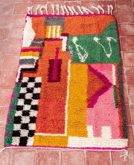 Artistic Moroccan Rug