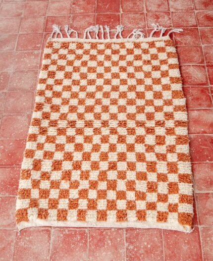 Checkered Checkerboard Rug