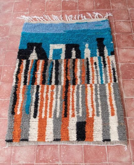 Artistic Moroccan Rug