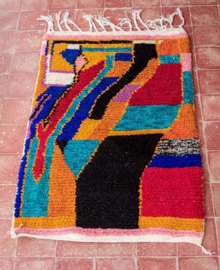 Artistic Moroccan Rug